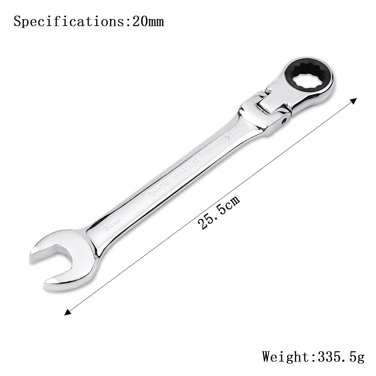 Ratchet Wrench of Keys Spanner Set: