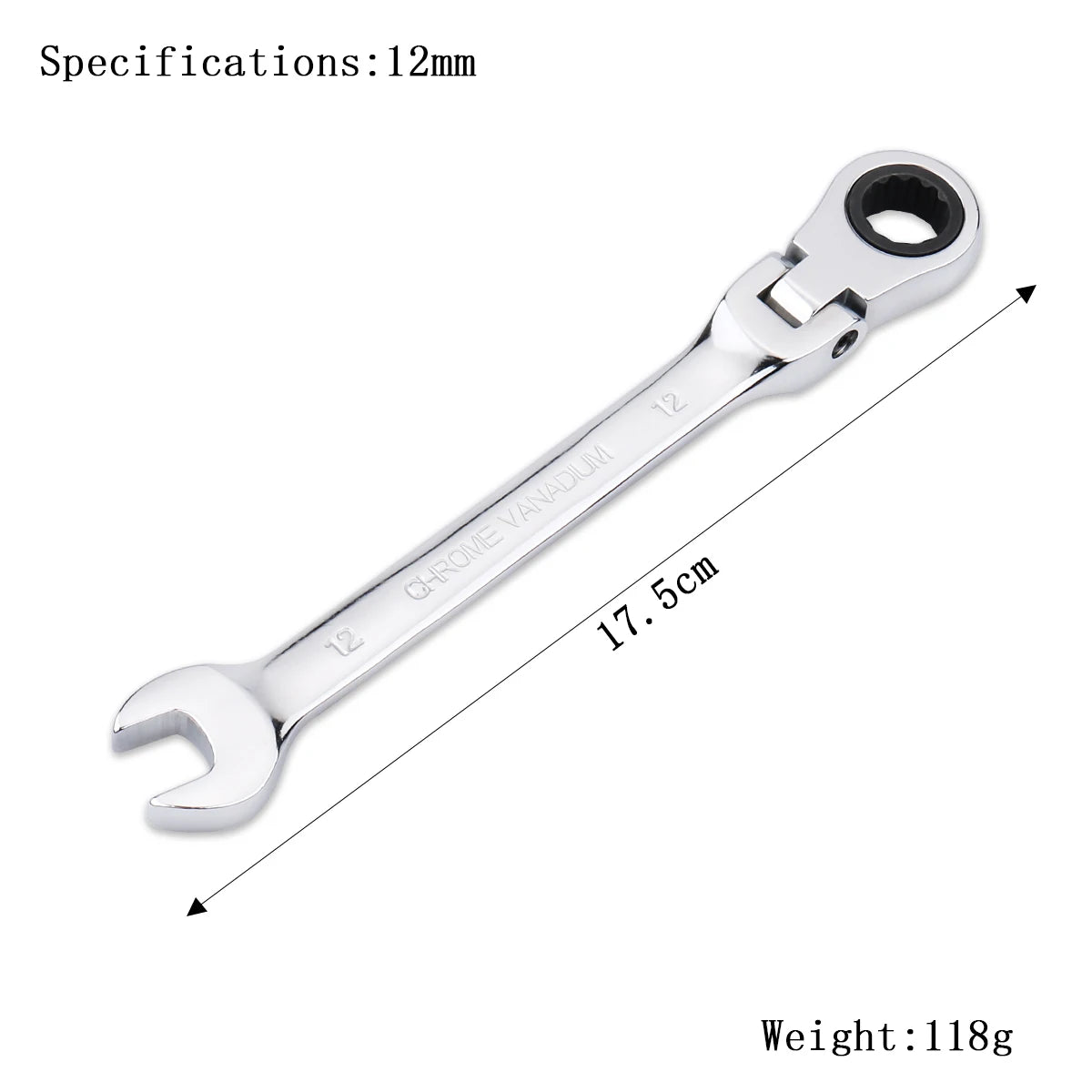 Ratchet Wrench of Keys Spanner Set: