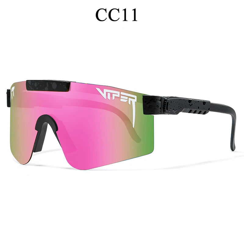 Adult UV400 Pit Viper Style Sport Sunglasses: