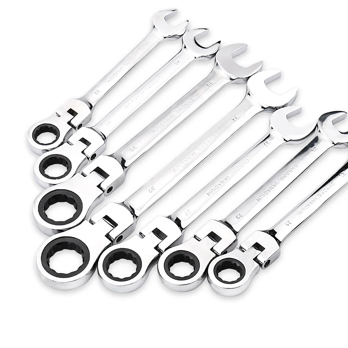 Ratchet Wrench of Keys Spanner Set: