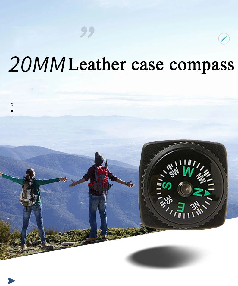 10pcs/lot Mini Wristband Compass"