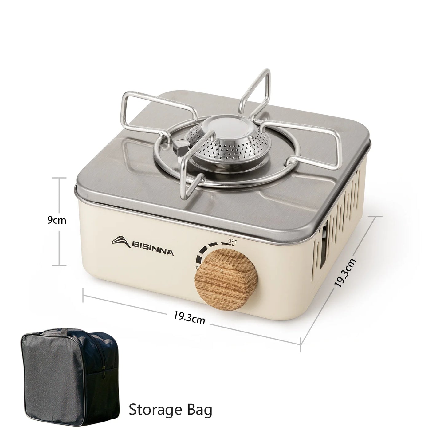 style gas burner designed for outdoor