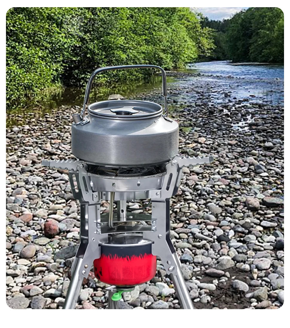 Foldable Gas Burner Camping Picnic Windproof Stove