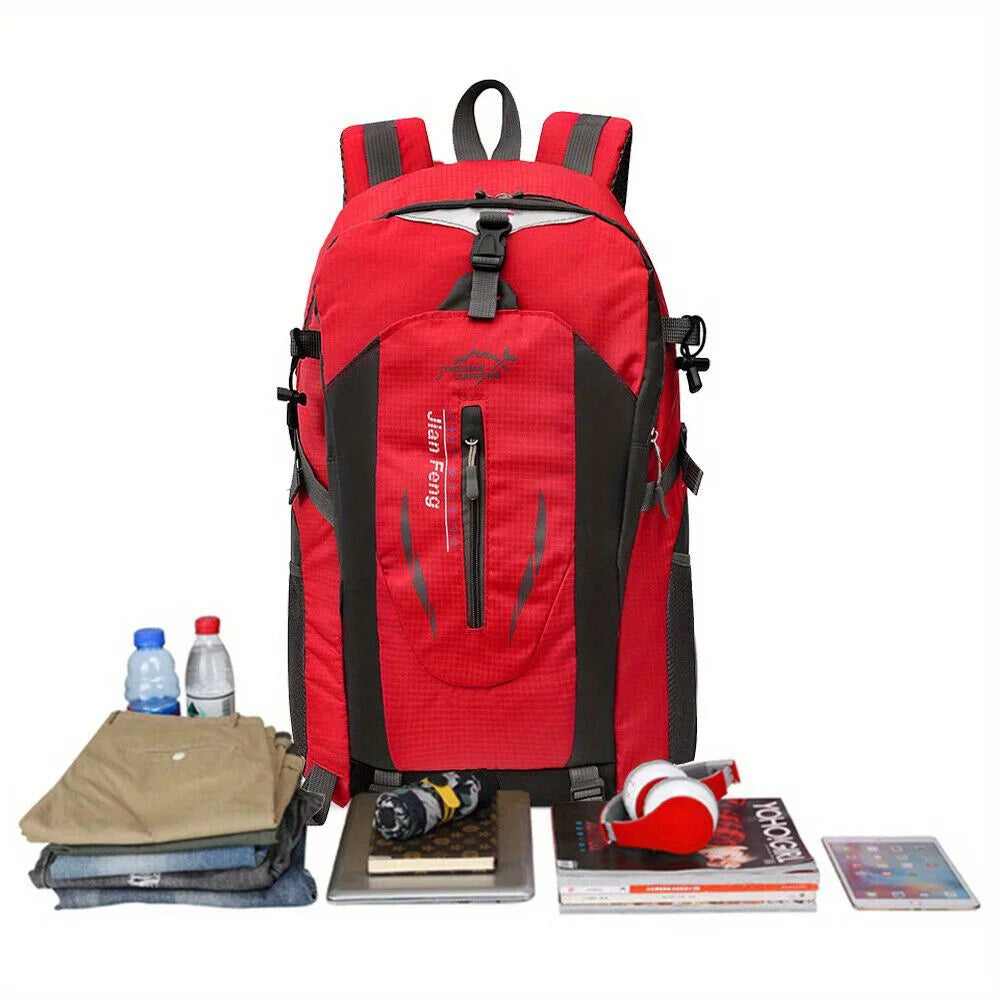 Men's Outdoor Hiking Backpack – Large Capacity, Lightweight, Waterproof