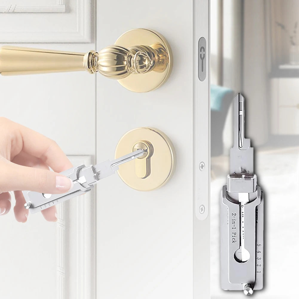 Stainless Steel Key Decoder O-Ring Pickup Kit: