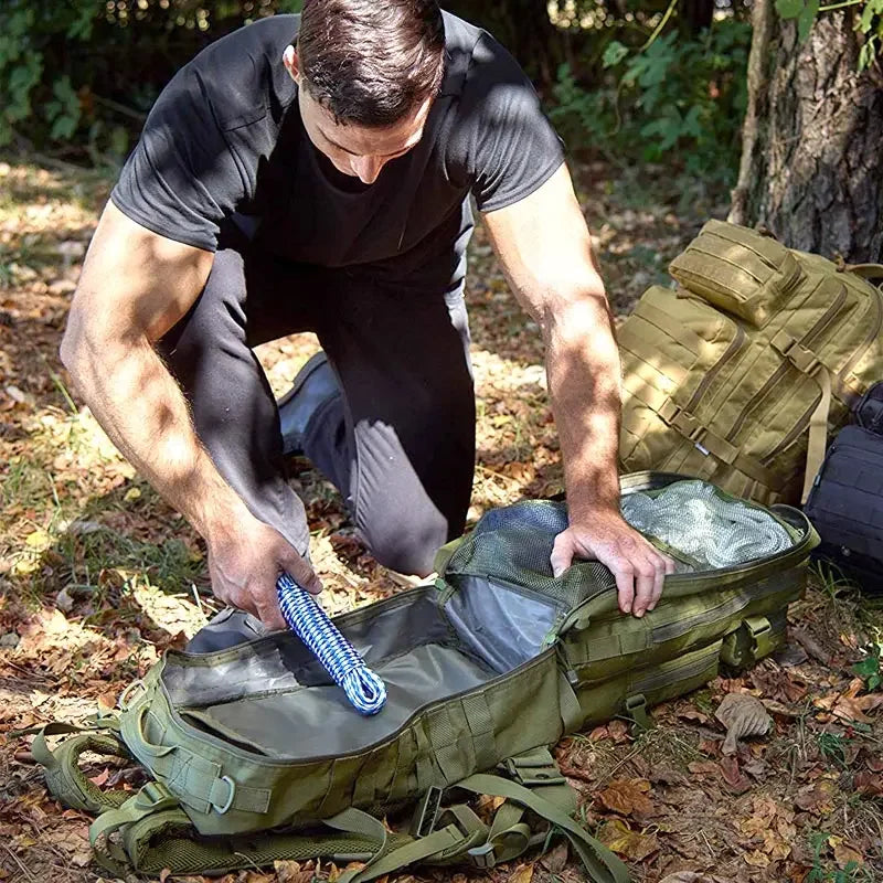 Multi-Functional Tactical Backpack – 50L / 35L / 25L | Waterproof & Large Capacity