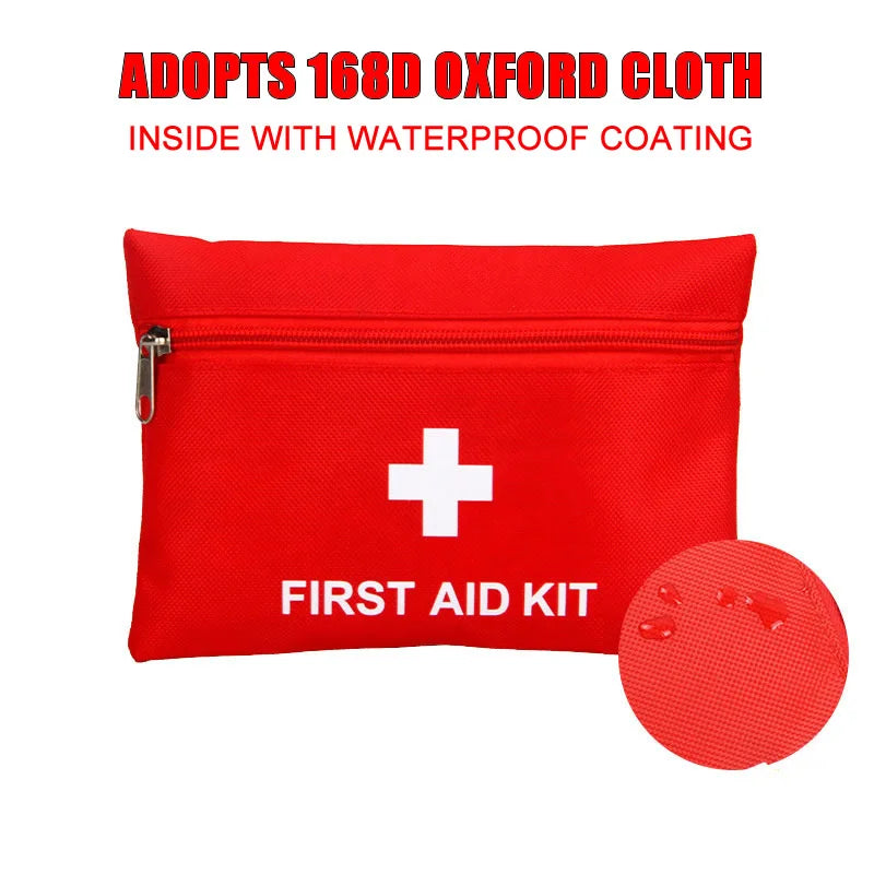 Red Emergency Medical Kit