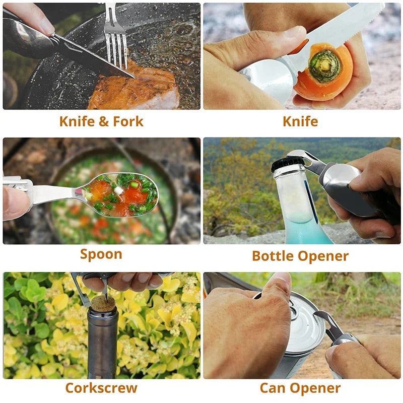 DS-101 Ultralight Camping Pot Cookware Set