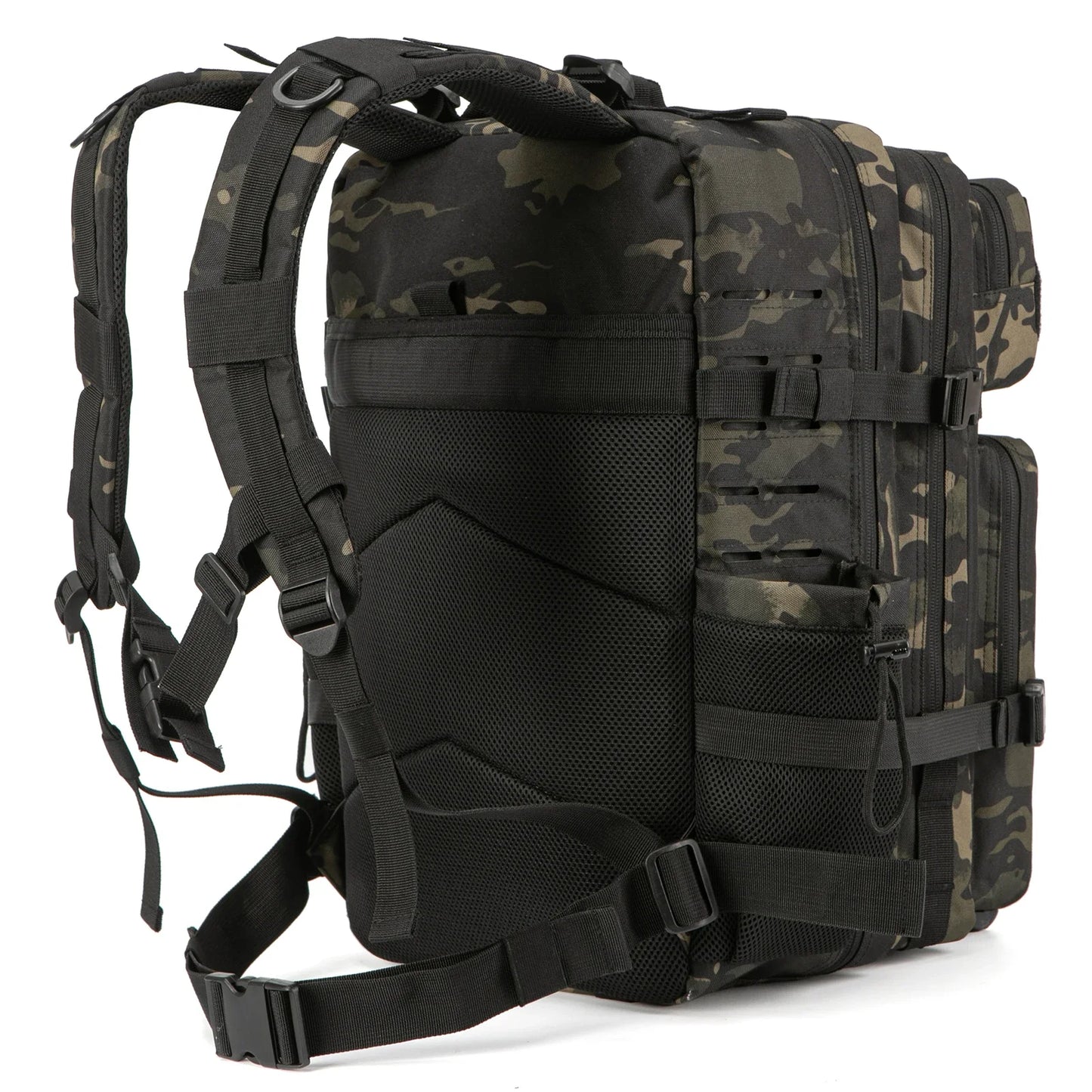 Men & Women – Laser-Cut MOLLE 3-Day Pack, Hiking, School,