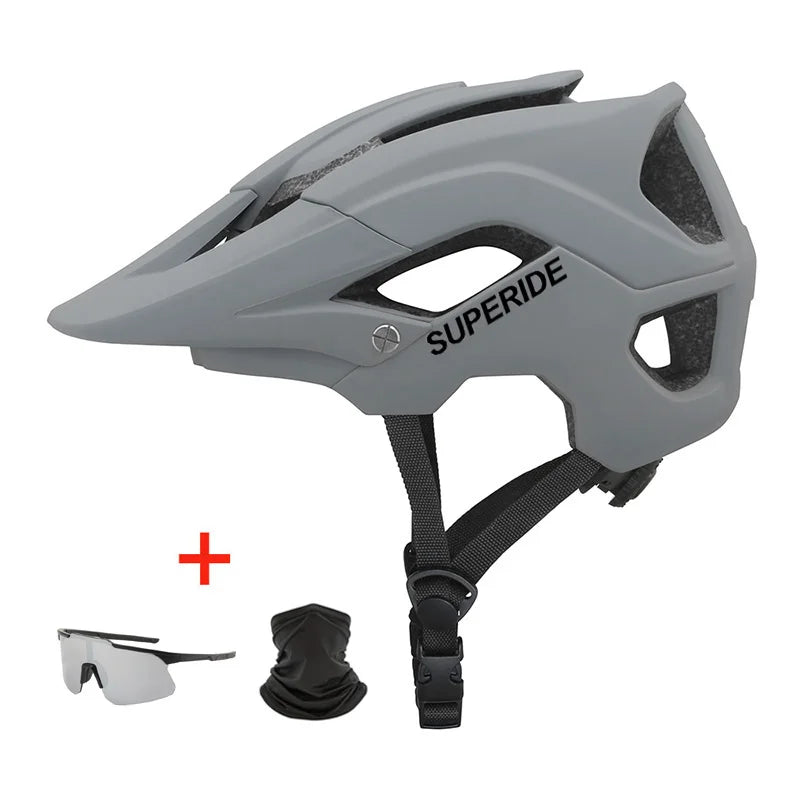SUPERIDE In-mold DH MTB Bicycle Helmet