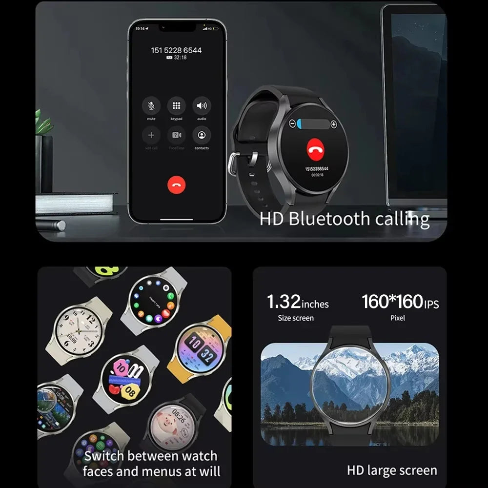 KESHUYOU 2025 New Watch 6 Smart Watch: