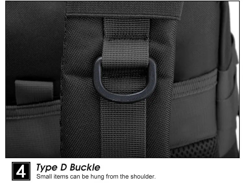 Multi-Functional Tactical Backpack – 50L / 35L / 25L | Waterproof & Large Capacity