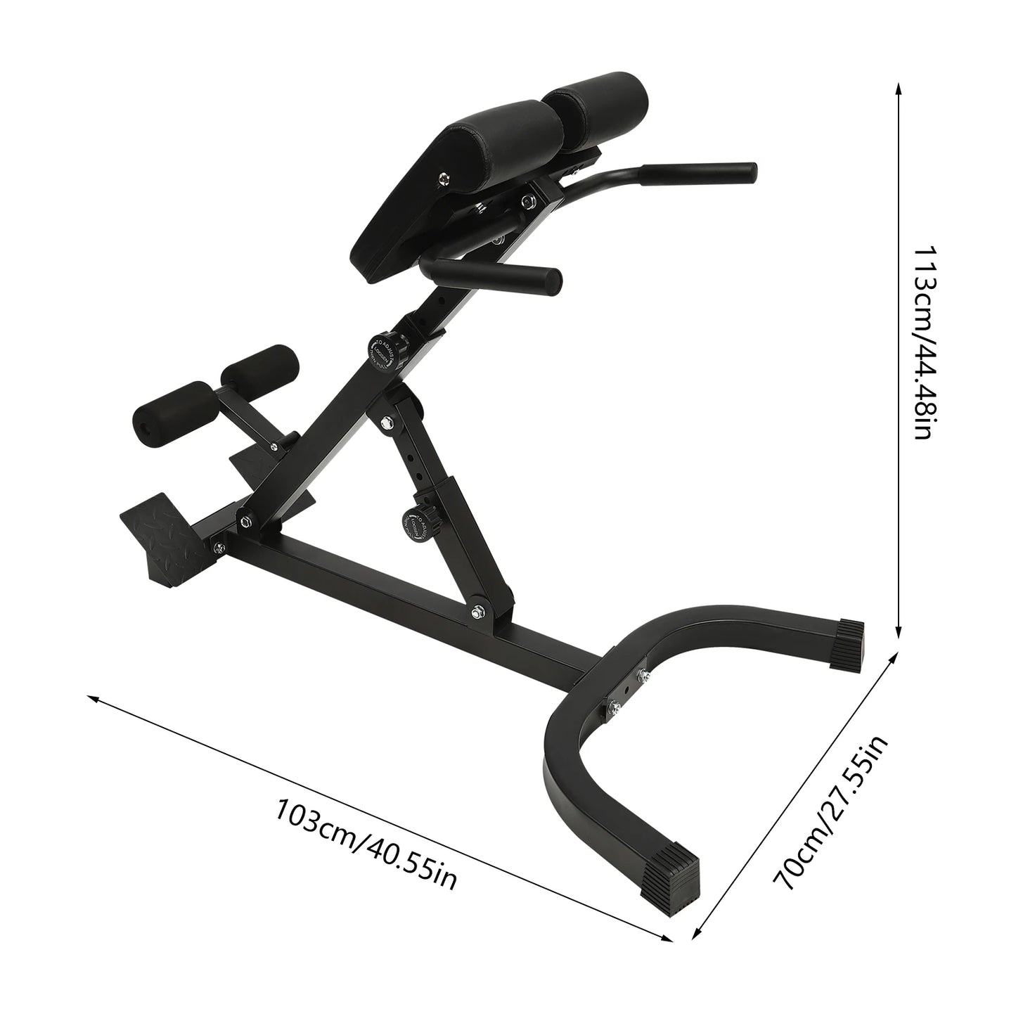 Adjustable Sit-Up Bench Roman Chair
