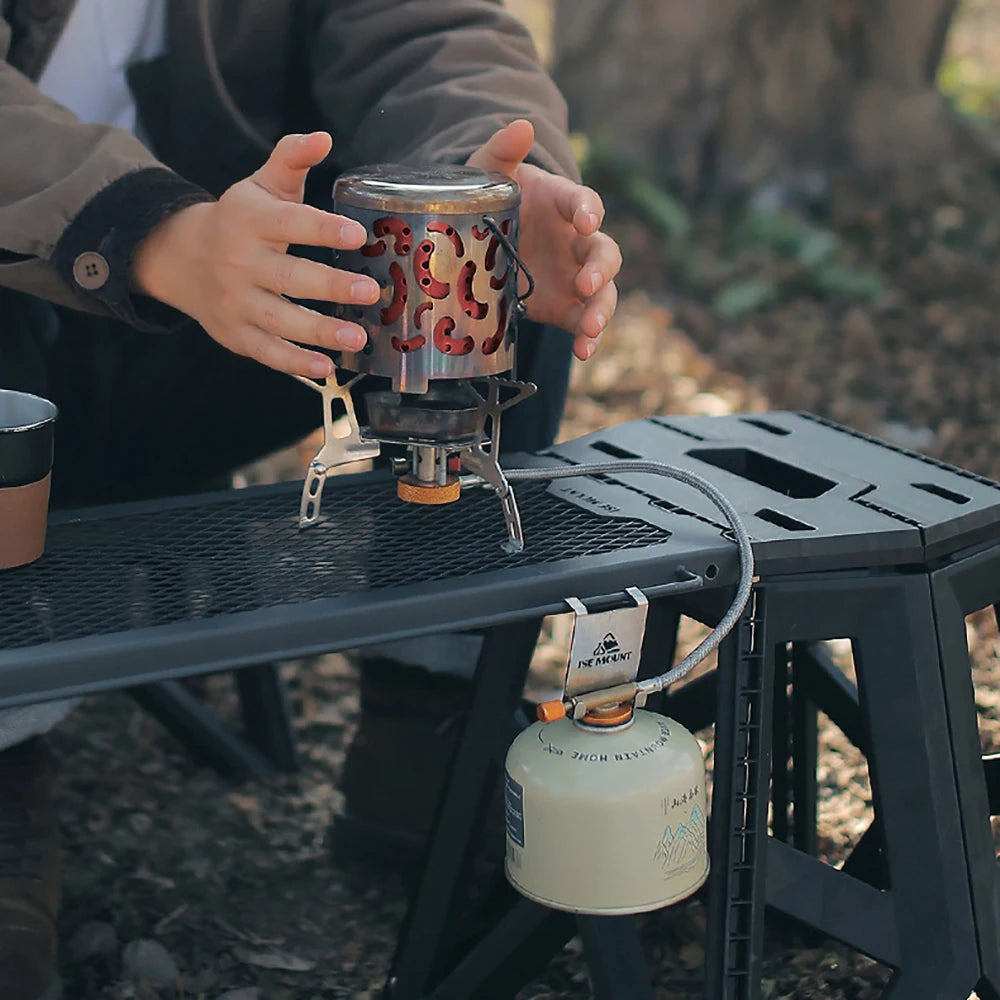 Outdoor Stove Tank Hanger & Organizerr