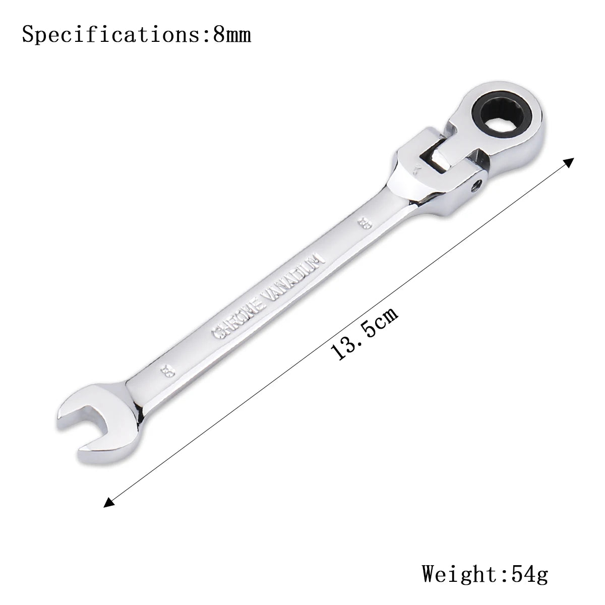 Ratchet Wrench of Keys Spanner Set: