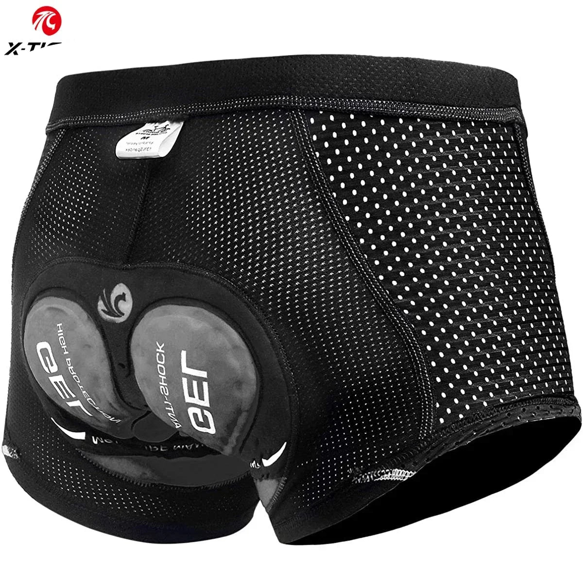 TIGER Men's Cycling Underwear Shorts with 5D Gel Pad: