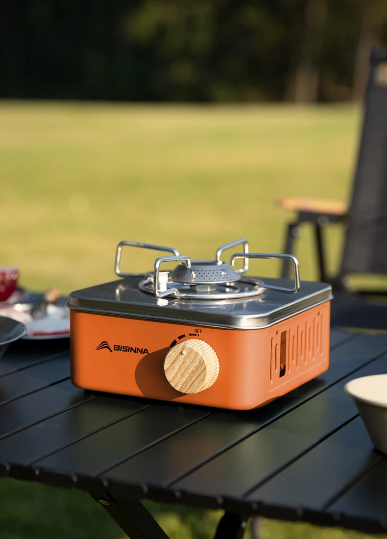 style gas burner designed for outdoor