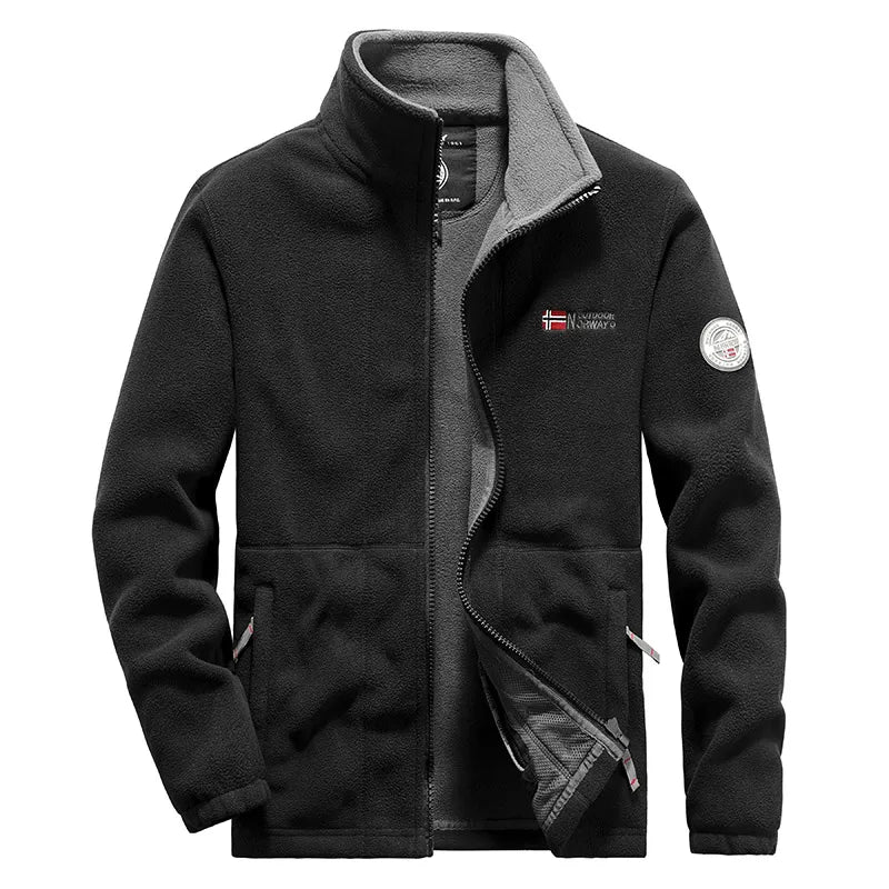 men's winter polar fleece jackets