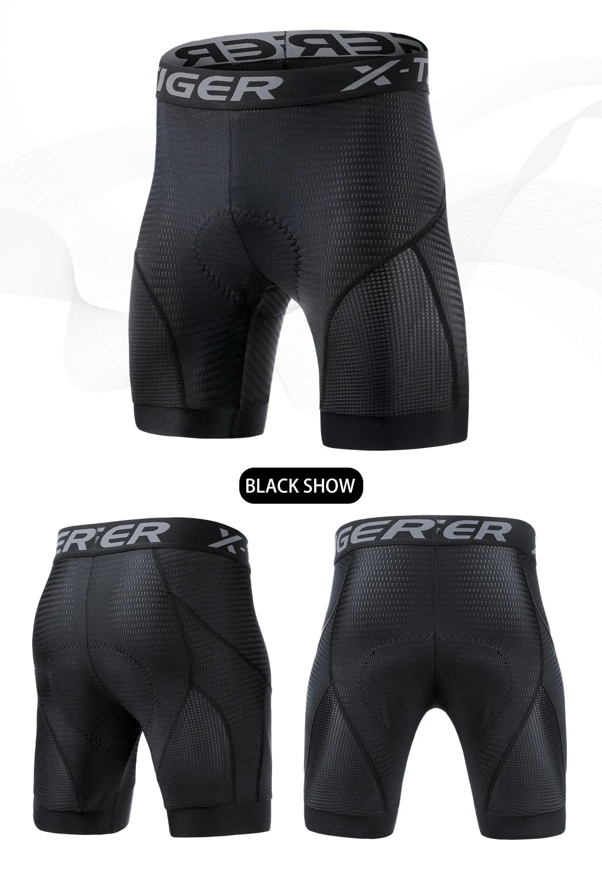 The X-TIGER Cycling Underwear Gel Pad Shorts
