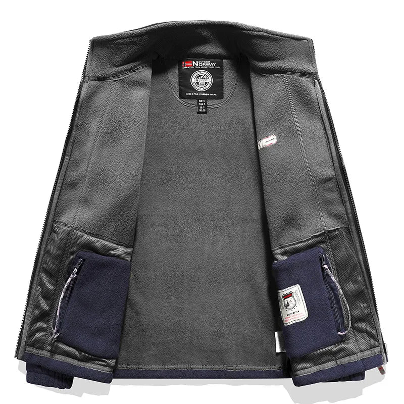 men's winter polar fleece jackets