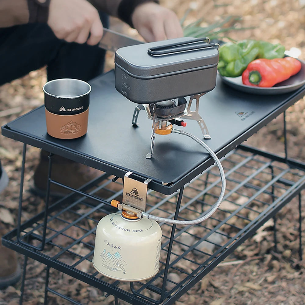 Outdoor Stove Tank Hanger & Organizerr