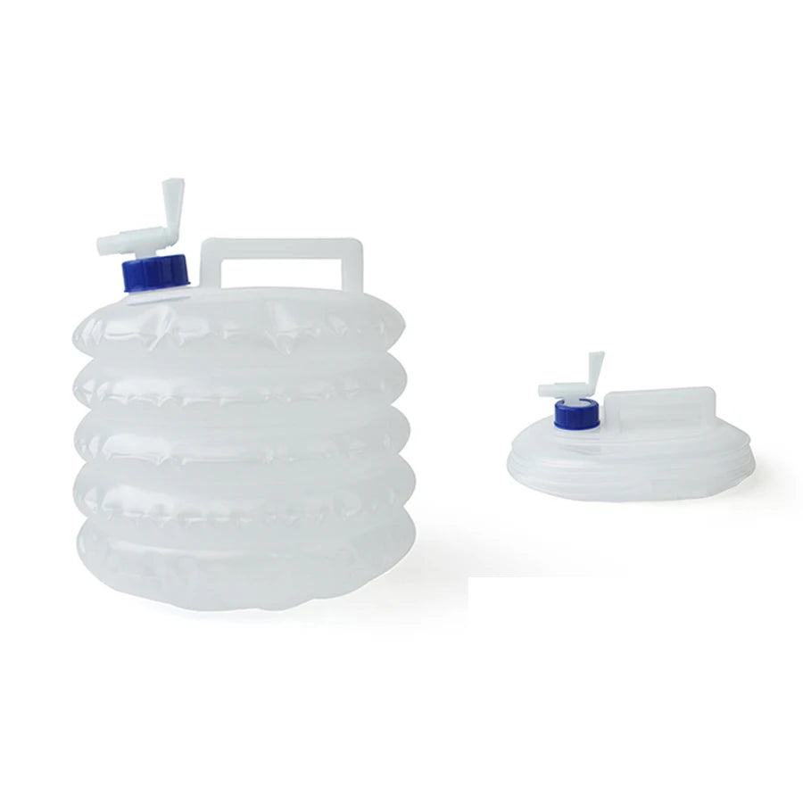 Portable 5L/10L/15L Outdoor Foldable Water Carrier Container