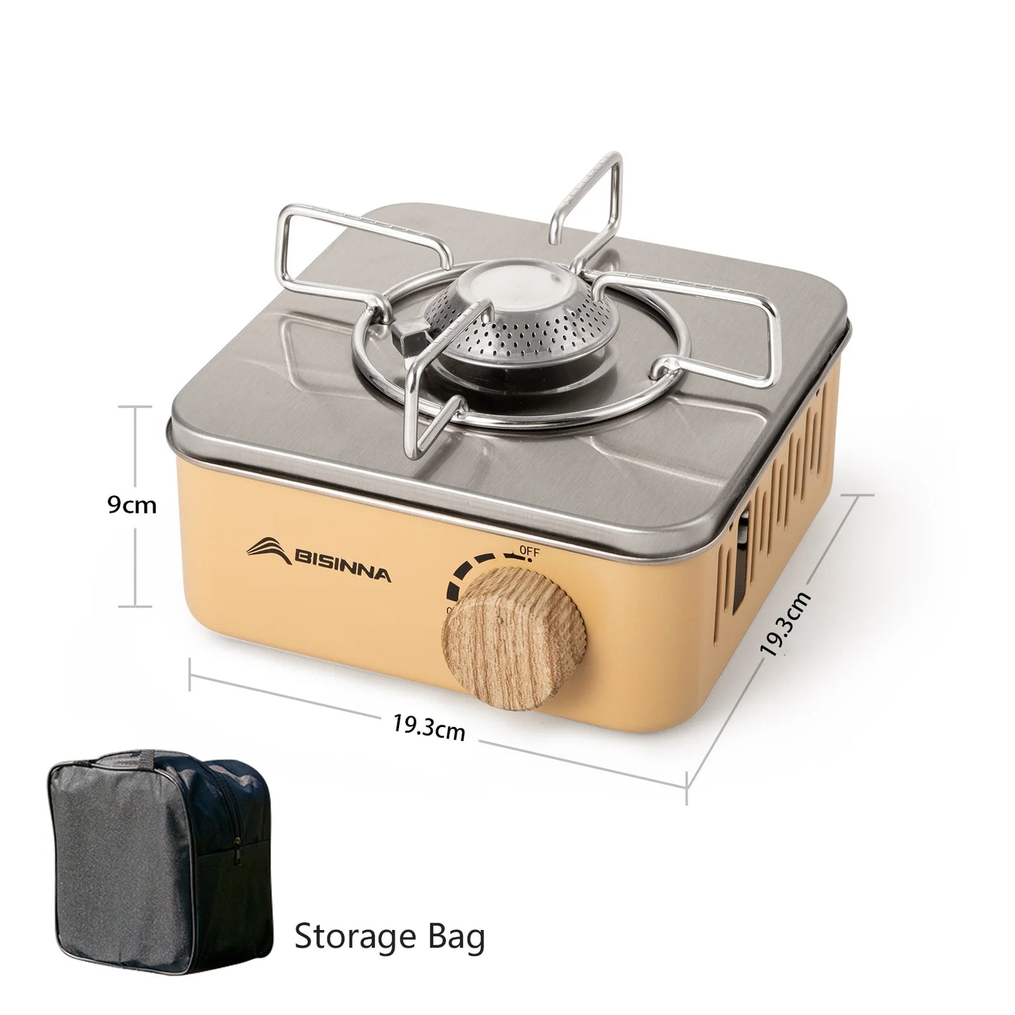 style gas burner designed for outdoor