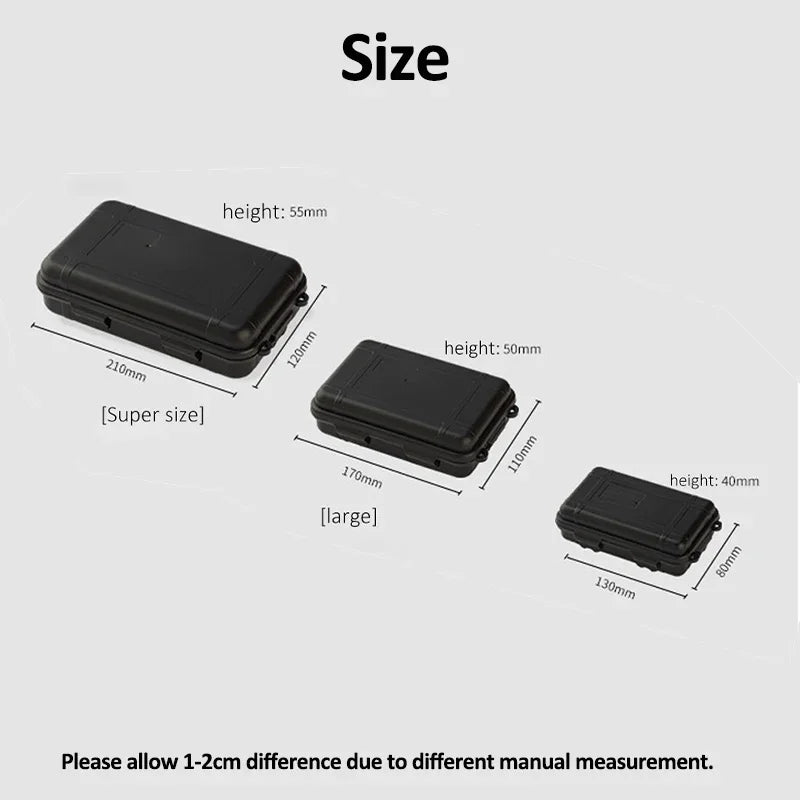 EDC Tool Box Outdoor Camping Survival Kit β Shockproof & Waterproof Case