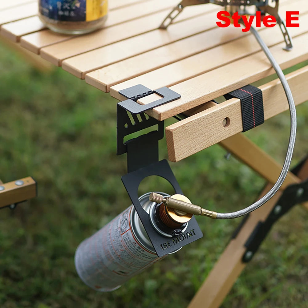 Outdoor Stove Tank Hanger & Organizerr