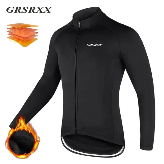 GRSRXX Thermal Winter Cycling Jacket MTB Bike Coat