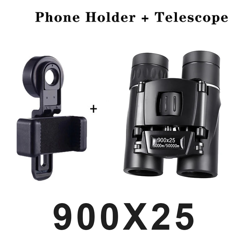 900x25 HD Zoom Portable Binoculars: