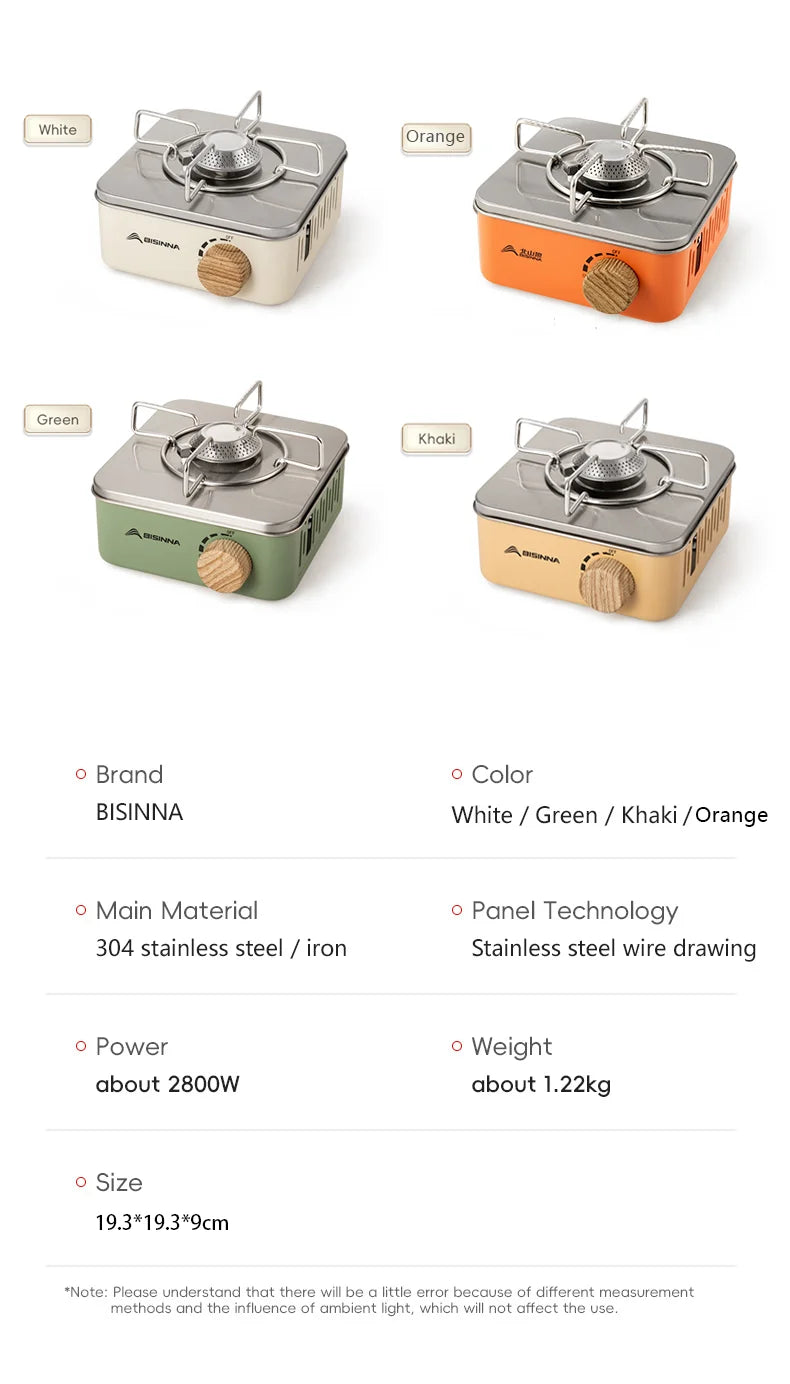 style gas burner designed for outdoor