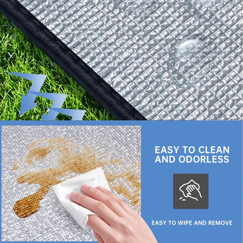 all-weather, all-purpose picnic and camping mat:
