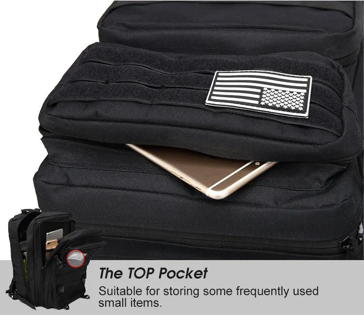 Multi-Functional Tactical Backpack – 50L / 35L / 25L | Waterproof & Large Capacity