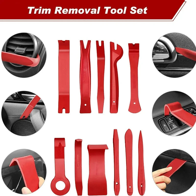 Auto Interior Disassembly Kit – Car Plastic Trim Removal Tool Set