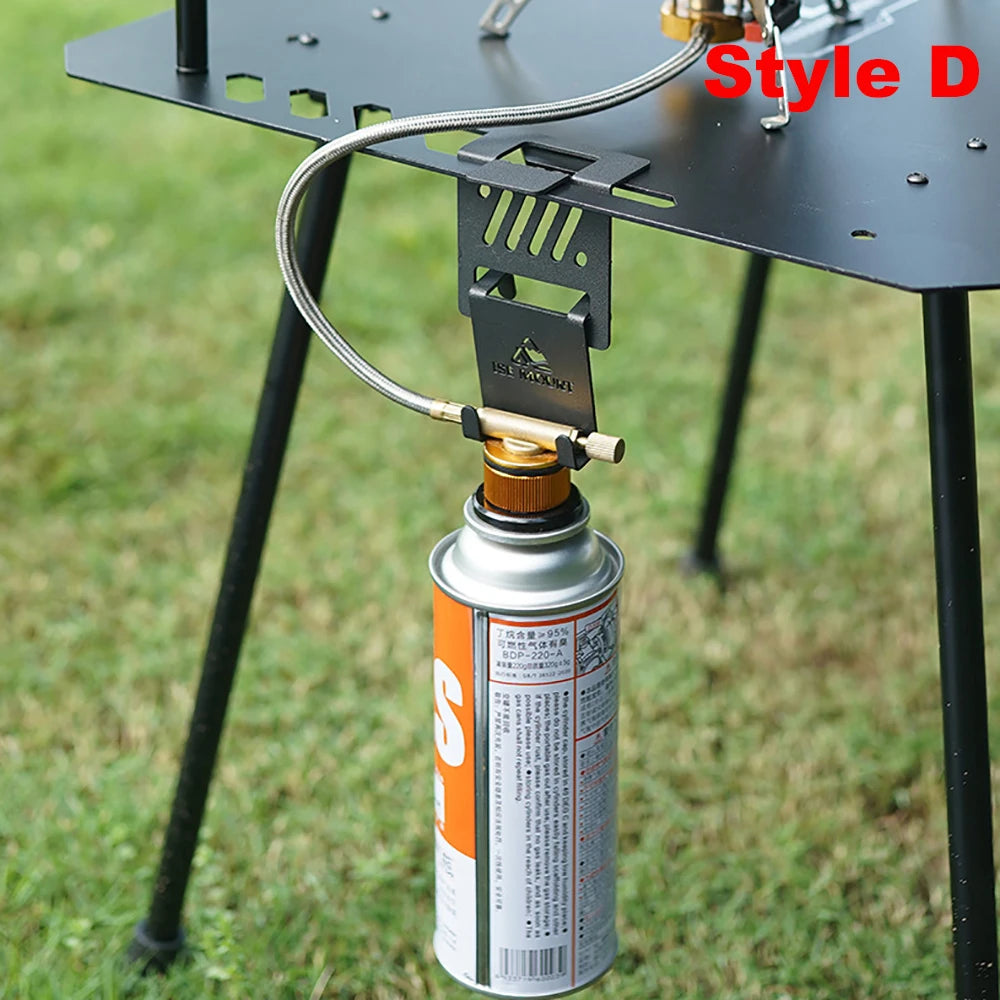 Outdoor Stove Tank Hanger & Organizerr