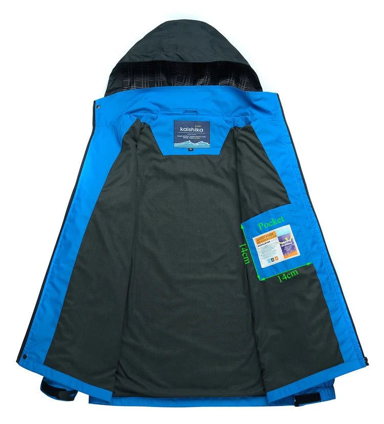 TRVLWEGO Camping Hiking Jacket for Men,