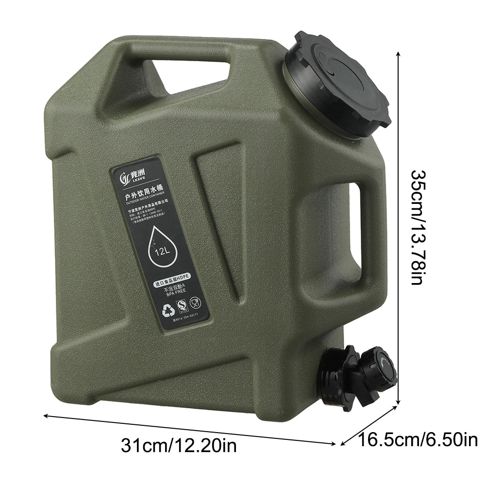 large-capacity portable water container,