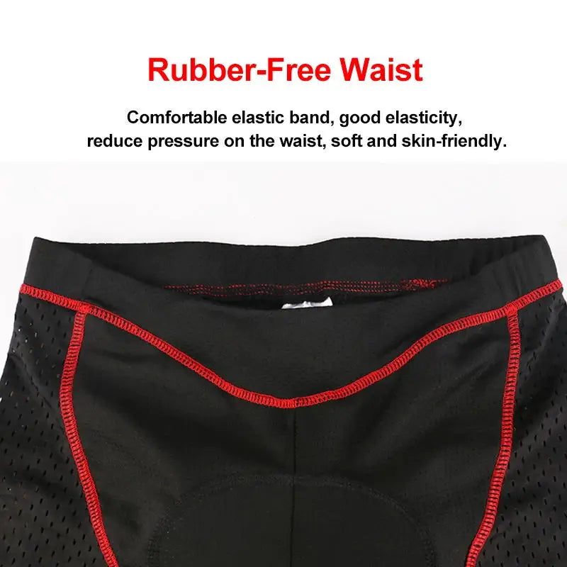 TIGER Men's Cycling Underwear Shorts with 5D Gel Pad: