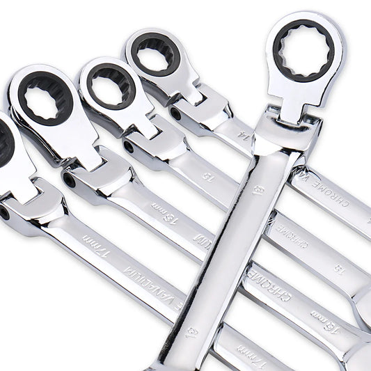 Ratchet Wrench of Keys Spanner Set: