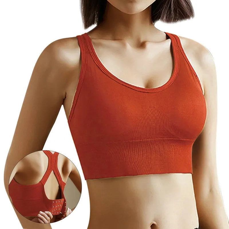 Hollow Breathable Crop Top for Gym, Running, and Fitness