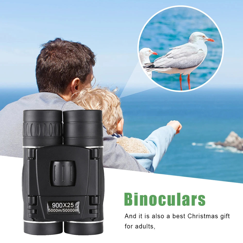 900x25 HD Zoom Portable Binoculars: