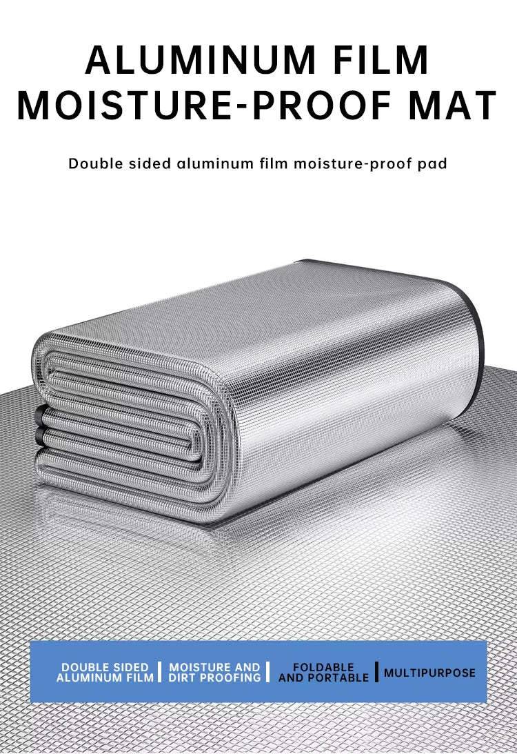 Double-sided Aluminum Film Camping Mat!
