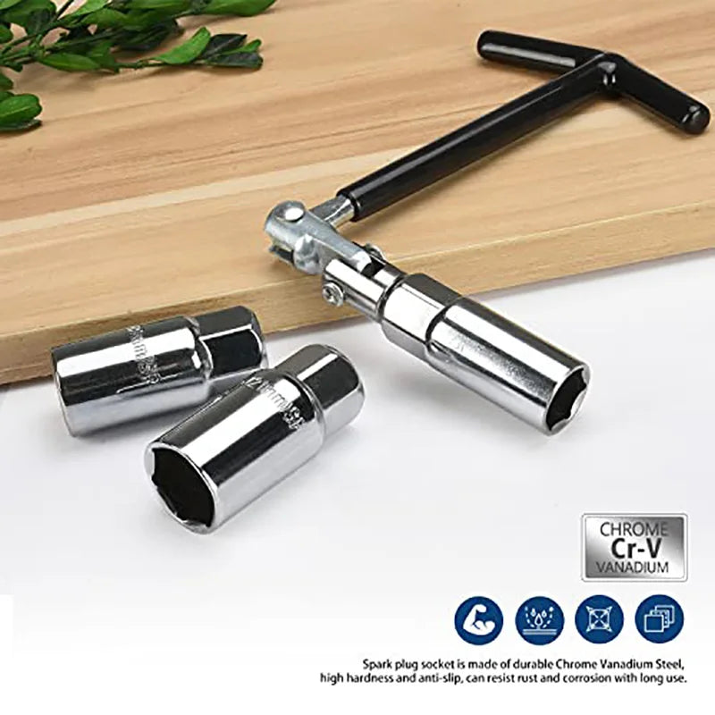4-piece spark plug wrench set,