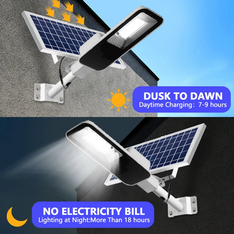 200W solar street light, powerful outdoor solar light,