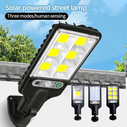 Solar Outdoor Led Courtyard Wall Lamp Human Body Induction Garden