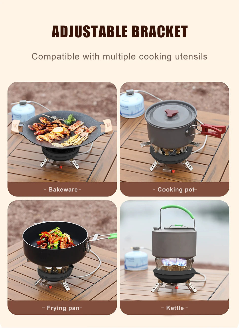 high-powered portable camping stove