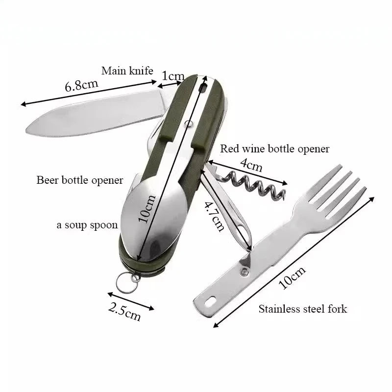 The Outdoor 7-in-1 Camping Gear