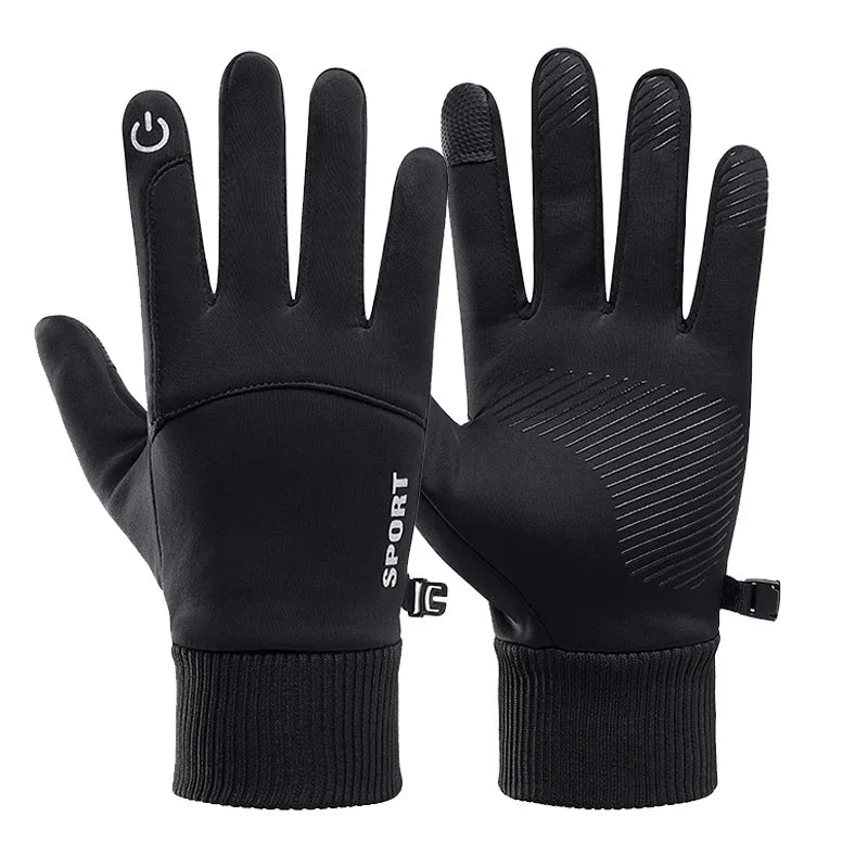 Winter Waterproof Men's Gloves Windproof Sports