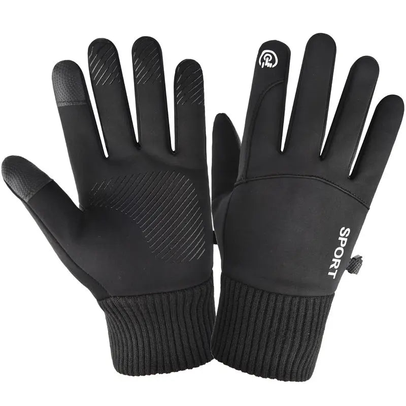 Winter Waterproof Men's Gloves Windproof Sports